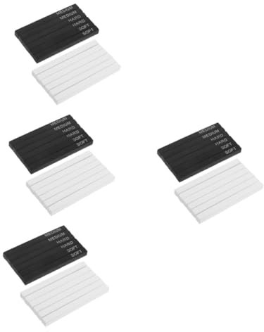 COHEALI 4 Sätze Skizzenzeichenstift Kohle Zum Malen Schattierstifte Langlebige Holzkohlestäbe Professionelle Komprimierte Holzkohle Schattierung Komprimierter Holzkohle Kohlenstoff