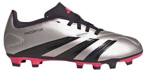 Adidas Predator Club Jr FxG IF6423, Boy Football Boots, Grey, 32 EU