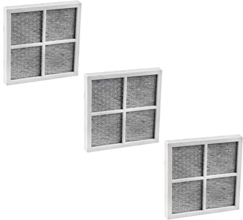 Bojueshaw 3-Pack Refrigerator Air Filter, Fresh Air Filter, Replacement Parts for LG LT120F Series and Compatible LG Models, Activated Carbon and Plastic Material
