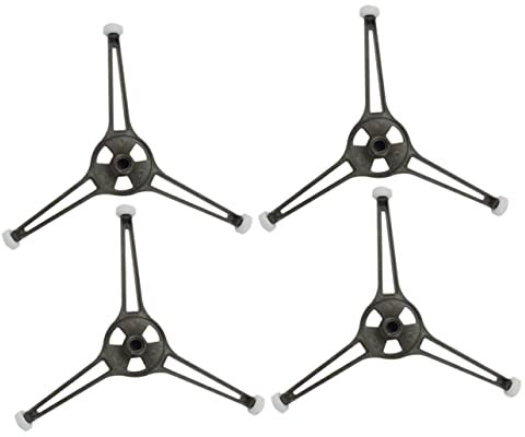 GAROZATION 4piezas Rejilla Para Microondas Soportes Giratorios Soporte Para Bandeja Giratoria Resistente Corrosión