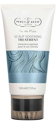 Percy & Reed Scalp Soothing Treatment 150 ml, Vegan Hair Conditioner Alternative, with Built-in Scalp Massager, with Dandrilys, Vitamin E & Coconut Oil, for Dry, Flaky & Sensitive Scalps