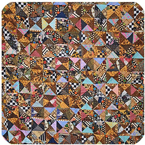 Simandra Patchwork Tagesdecke Bett-Überwurf Patchworkdecke Steppdecke Quilt Shabby Decke Überdecke Handarbeit Doppelbett Farbe Motiv 8