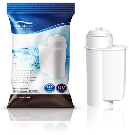 Aqualogis Filtro Acqua Compatibile con Brita Intenza TZ70033 Per Macchina da Caffè EQ.3, EQ.5, EQ.6, EQ.7, EQ.8, EQ.9