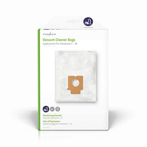 Lot de 4 Sacs Aspirateur Nedis pour Panasonic C - 2E
