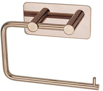 Copper Toilet Roll Holder Stick on Self Adhesive Pad