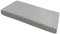 Medi Partners Spannbettlaken 60x120 Baby Bettlaken Kinderbett Spannbetttuch 100% Baumwolle - Fitted Kinder Sheet Bettwäsche Babymatratze Schlafsack Babybett (weiße Sterne mit grauem)