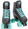 Croxer Rollschuhe Roller Skates Alessa (Black/Mint, 37(23,5cm))