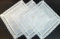 Generisch AUDE Home 3er Packung Deckchen 30x30 mit Spitze Motiv Edelweiß Bestickt