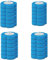 Toilet Wand Kit,Disposable Toilet Brush & Holder Set with 24PCS Disposable Toilet Wand Replacement Heads,Disposable Toilet Cleaning System for Bathroom Toilet Cleaning (24pcs Replacement Heads)