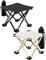 ODOOKON 2pcs Sedia Campeggio Pieghevole 33 * 33 * 33cm Sgabello Portatile per escursionismo, campeggio, pesca, picnic, spiaggia, barbecue, viaggi, zaino in spalla e sedile da