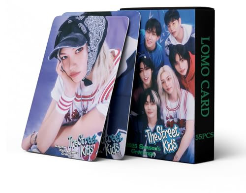 Stray Kids Perfect Day 2024 Fotokarten Album - KPOP Geschenk Lomo Karten Merchandise für Jungen und Mädchen