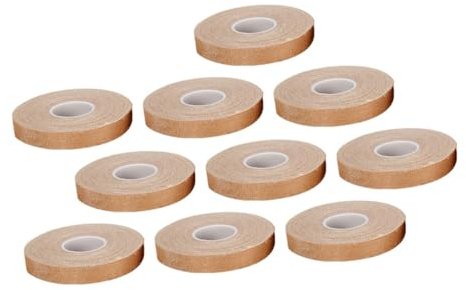 COLLBATH 10 Stück Baumwoll Finger Tape für Guzheng und Pipa zur Fingerfixierung und Schutz bei Bühnenauftritten Atmungsaktiv und Extra Stark