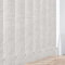 Made to Measure Waterproof Vertical Blinds Slats - PVC Fabric Blackout Replacement Louvres 3.5 (89mm) Wide -Havana White -With Hangers, Weight & Chains Or Chainless Weights - Easy Fit (Havana White)