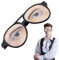 Lunaobrik Brille für Augen, Gläser mit Kordelzug, Spielzeug | Lustige Kleidung aus Glas, ungewöhnliche Brille, Foto-Requisiten für Kinder und Erwachsene
