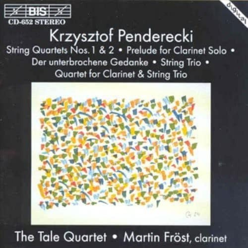 Penderecki: Works for Clarinet and Strings