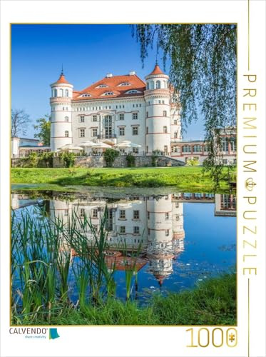 CALVENDO Puzzle Schloss Schildau nahe Hirschberg | 1000 Teile Lege-Größe 48 x 64 cm Foto-Puzzle für glückliche Stunden