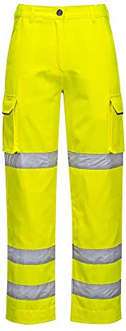 Portwest Men's Lw71 Ladies Hi-Vis Trousers (Pack of 1)