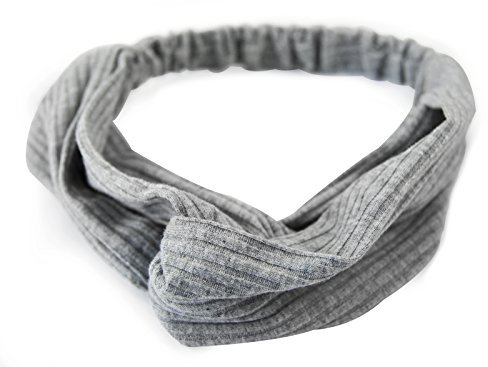 axy HB5 Haarband Yoga Headband Hairband (Hellgrau)