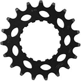 KMC Unisex-Adult KB 19 E-Bike Kettenblatt für Bosch GEN 2 Motoren, 1/2 x 11/128, CrMo Stahl, Schwarz, Einheitsgröße