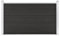 vidaXL Clôture de Jardin Barrière de Jardin Panneau de Clôture d'Extérieur Clôture de Terrasse Brise Vue Arrière-Cour WPC 180x105 cm Gris