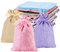 20PCS Jute Bag, Small Linen Cloth Bags, Colorful Lavender Sachet Gift Bag for Jewelry Wedding Banquet Christmas DIY Crafts (10x14cm, Random Colors)