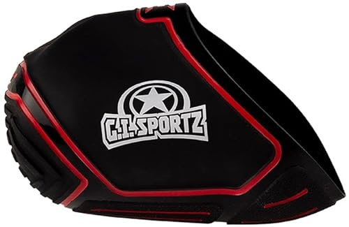 G.I. Sportz Full Tank Cover by Exalt für 0,8l Flaschen, schwarz-rot