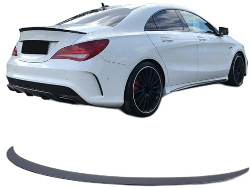Sport Heckspoiler Lippe Schwarz Glanz mit ABE für Mercedes CLA C117 13-19