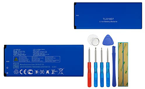 E-yiiviil Ersatzakku TLi019D7 Kompatibel mit Alcatel 1 5033 5033D 5033X 5033Y 5033A 5033J with Tools