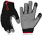 WFX Gants de travail hiver étanches 1 paire de gants de travail multifonctionnels de Sécurité, Gants de Constructeur, Gants de Jardinage (Rouge, M)