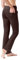 LaiEr Pantaloni da Yoga da Donna con 4 Tasche Pantaloni da Lavoro a Vita Alta 4 Vie Stretch Controllo Pancia Pantaloni Lunghi Svasati, Marrone (2 Tasche Laterali e Posteriori), M