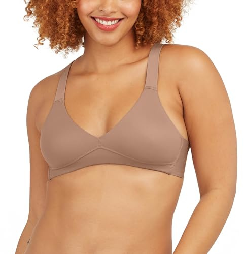 Spanx Women's Bra-Llelujah! Unlined Bralette Bra, Cafe Au Lait, L