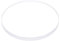 sourcing map Verre de Montre Cristal Transparent Lentille 40mm Diamètre 2.5mm Épais Rond Plat Minéral Haut Transmittance Rechange Pièce pour Réparation Horlogerie