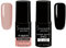 Sincero Salon- Fiberglass Gel Base Cover Rose und Top Coat Gel Super Shiny INO - Unterlack und Überlack - UV Nagellack für Maniküre - Schutz vor Kratzern - Nagelhärter