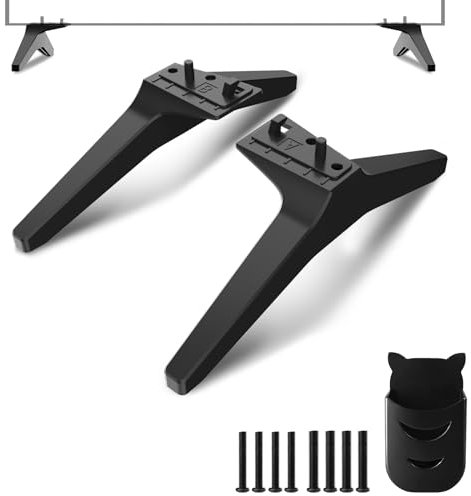 49 50 55 TV Stand for LG TV Legs for 55UJ6300 55UJ6540 55UK6200 55UK6300 55UK6500 55LJ550M 55UM7300 55UN6900 55LJ5550 50UK6500 49UK6300 MAM643660 MEZ64114730 Replacement Legs for LG TV with Screws