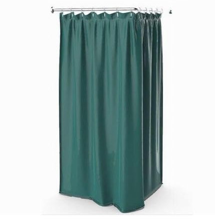 OISE ART STORE Trade Shop - Tenda Doccia Antimuffa Impermeabile 180x200cm con Anelli Bagno Verde Scuro 69974 -