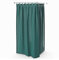 OISE ART STORE Trade Shop - Tenda Doccia Antimuffa Impermeabile 180x200cm con Anelli Bagno Verde Scuro 69974 -