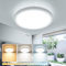 slochi LED Deckenleuchte 18CM 15W, 3 Farben Deckenlampe 3000K/4000K/6500K, IP44 Wasserfest Badezimmer Lampe Decke Flach Rund für Bad Küche Flur Schlafzimmer Wohnzimmer