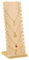 BNREOZA 1 pezzo di legno 12 slot collana gioielli stand, tabellone da tavolo, negozio finestra scaffale, lungo organizzatore trasferimento a catena, collana in pelle ciondolo bracciale