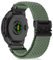 SeNool QuickFit 26mm Straps for Garmin Fenix 8 51mm/Fenix 7X Pro Solar/Fenix 7X/Fenix 6X/Fenix 6X Pro, Nylon Braided Wristbands Watch Band for Garmin Enduro 3/Tactix 7 Amoled/Descent Mk3i - Green