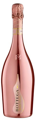 Bottega Rose Gold Pinot Nero Brut Rose Sparkling Wine - 750 ml (Pack of 6)