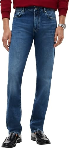 Tommy Hilfiger Herren Gerade Slim Straight Denton Cobalt Blue Mw0mw42317