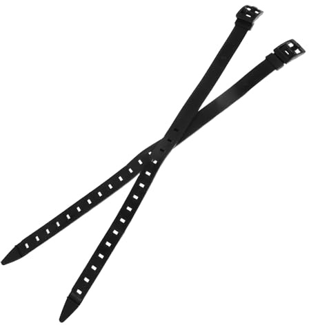 TOMETURE Cinghia per Subacqueo Nero a Sgancio Rapido 1 Paio | e Mute, Gomma e Pvc, Uso in Acqua, Superficie Antiscivolo, Fissaggio Sicuro