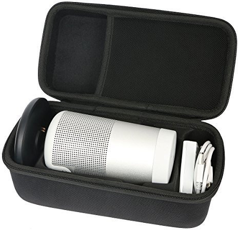 Khanka Reisetasche für Bose SoundLink Revolve Bluetooth-Lautsprecher schwarz für Revolve