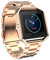 AISPORTS Armband Kompatibel mit Fitbit Blaze Armband mit Rahmen für Damen Herren, Fitbit Blaze Armband Edelstahl Verstellbares Vollmetallarmband Ersatzarmband für Fitbit Blaze Smartwatch