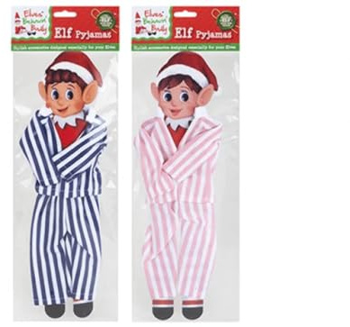 Elves Behavin' Badly - Christmas Elf Pyjamas Dress Up - 1 At Random