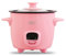 DASH Mini olla arrocera con olla antiadherente extraíble, función para mantener el calor y guía de recetas, medio cuarto de galón, para sopas, guisos, granos y avena, color rosa