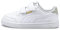 PUMA Shuffle V PS, Zapatillas Deportivas, White White-Gray Violet Team Gold, 35 EU