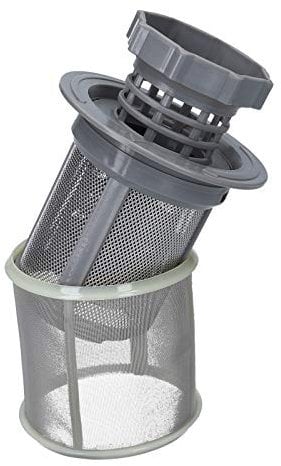 DL-pro Sieve Set Fine + Coarse + Micro for Bosch Siemens 427903 00427903 3-Piece Micro Filter Plastic + Metal 125 x 80 mm for Dishwashers such as Exxcel Logixx Classixx Extraklasse