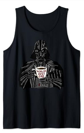 Star Wars Fête des Pères Vader World's Best Dad Mug Débardeur