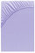 Class Home Collection Spannbettlaken 90x200cm - 100x200cm Jersey Baumwolle Flieder
